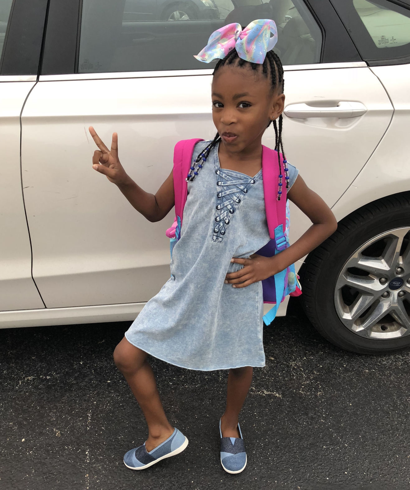 Kariah's first day